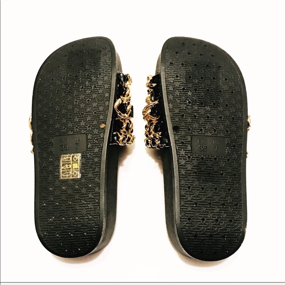 ➡️LAST PAIR⬅️Jeffrey Campbell Platform Edie Slides - Picture 3 of 3